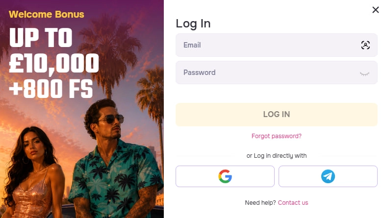 gtspins casino login